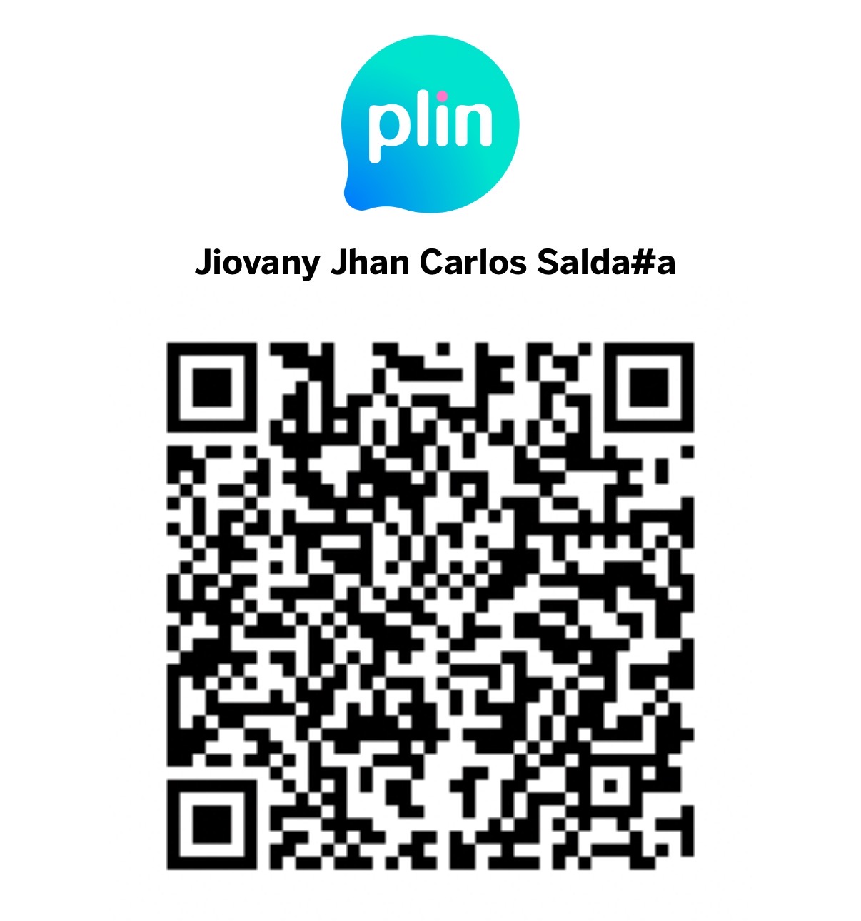 Plin QR code